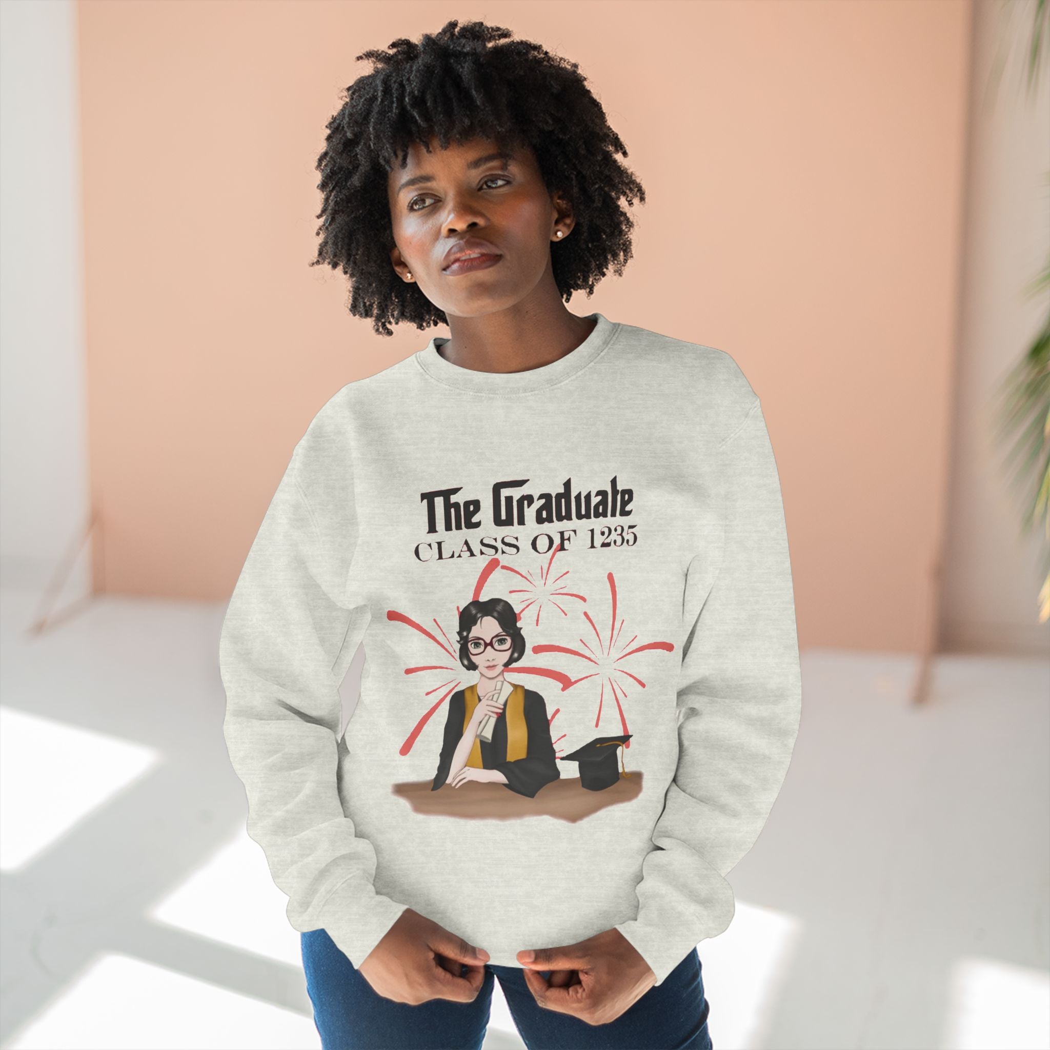 The Graduate Class of 1235 | Women's Midweight Cotton Tee